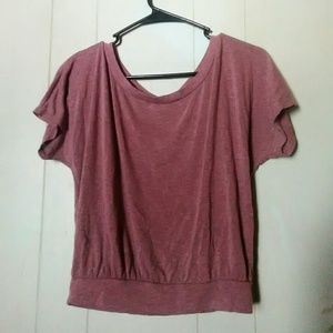 Flowy Open Back Shirt